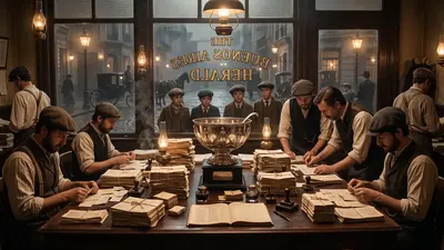 Кипящая редакция на заре футбольной истории — 