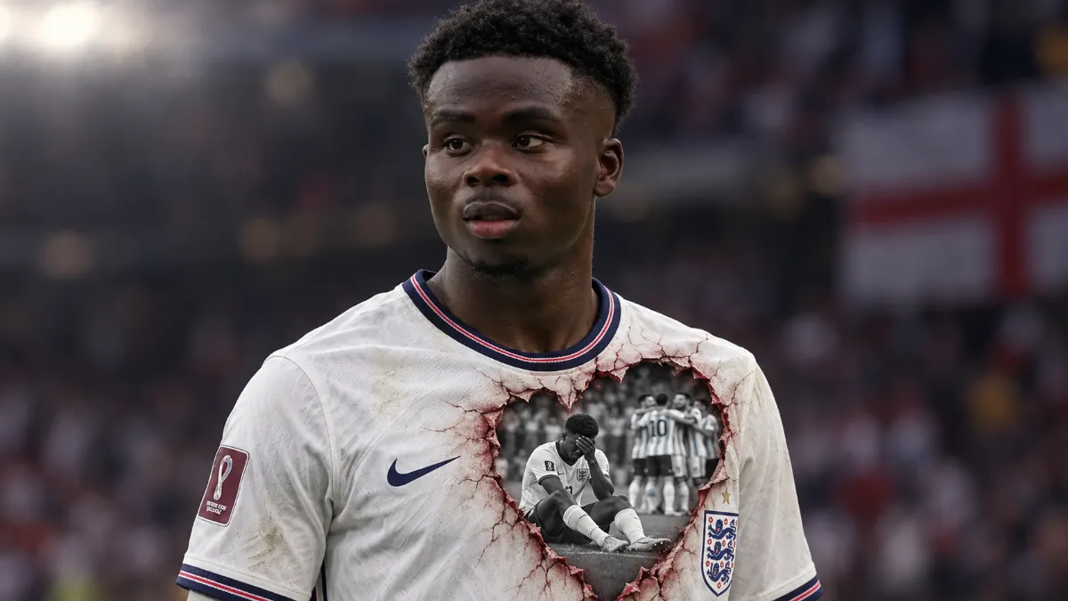 Saka admits England are still hurting from World Cup semi-final defeat