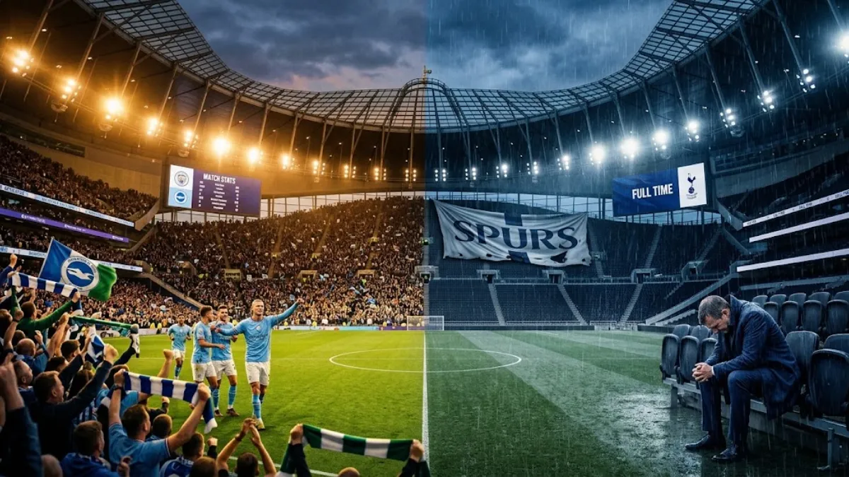 Brighton soar, Tottenham flop, and City cruise: aPL start rankings