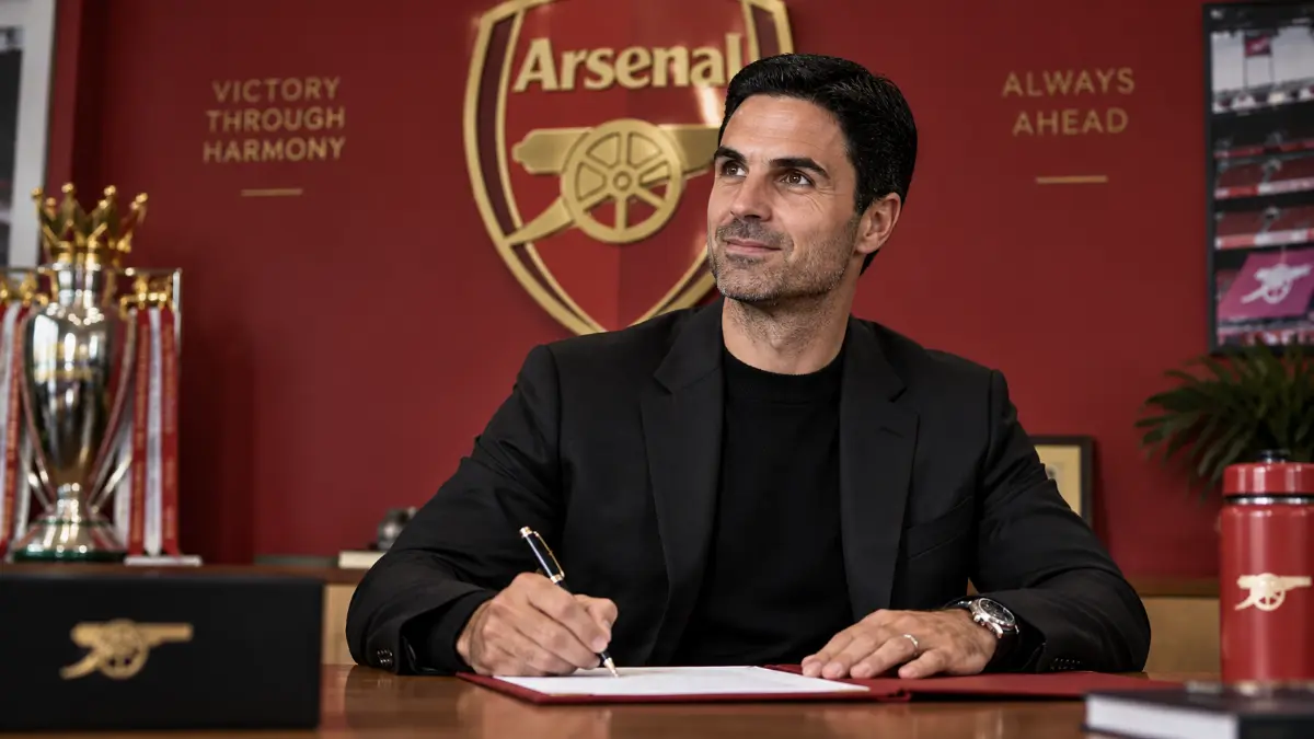 Mikel Arteta signs new deal worth over £15m with Arsenal