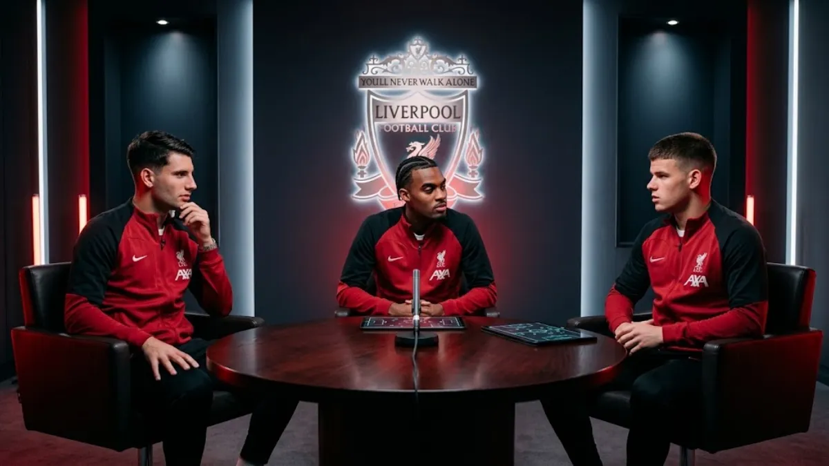 Soboslai, Gravenberch and Kerkez discuss a new era for Liverpool under Iraola