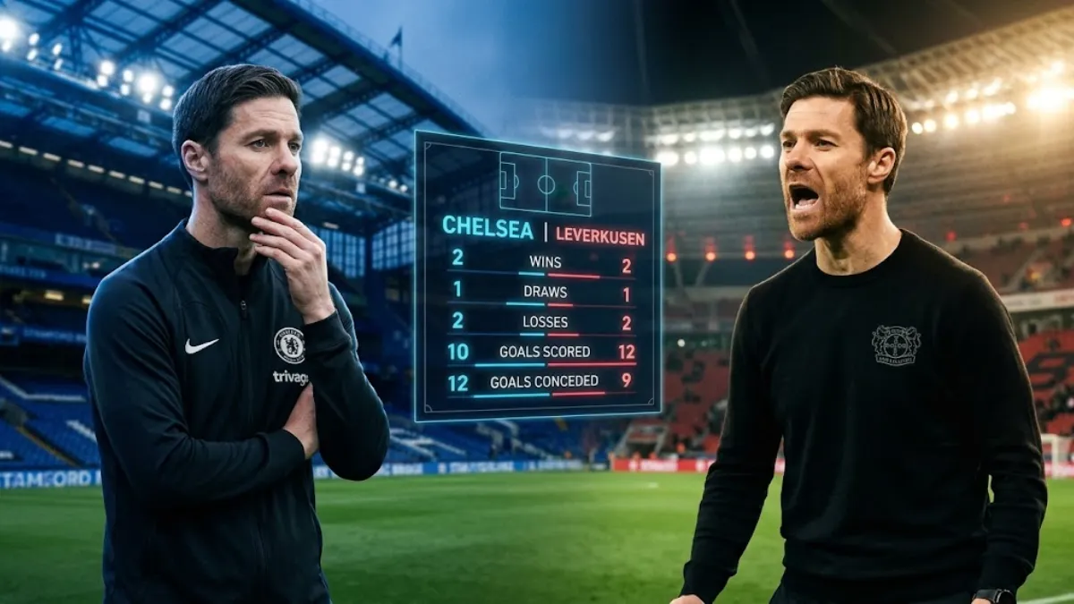 Is history repeating itself? Xabi Alonso's start at Chelsea compared to his early matches at Bayer