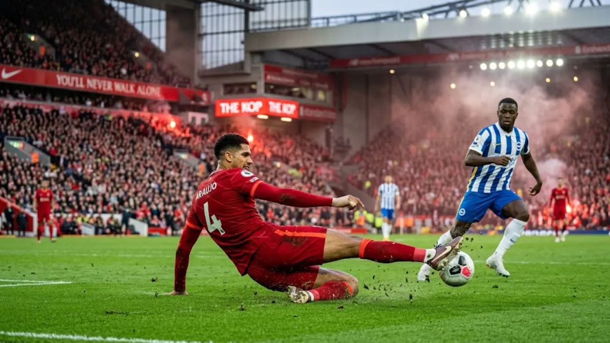 Ronaldo Araujo strengthens Liverpool's defence with perfect stats at the start of the season