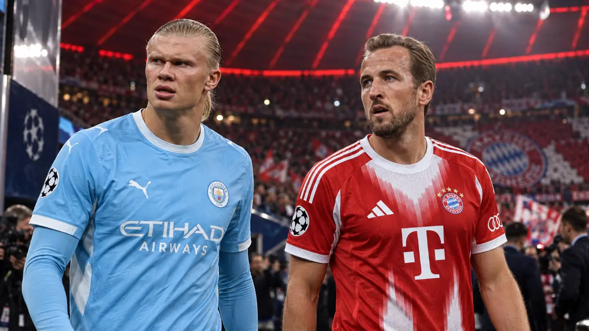Bayern Munich are eyeing Erling Haaland as Harry Kane's long-term successor
