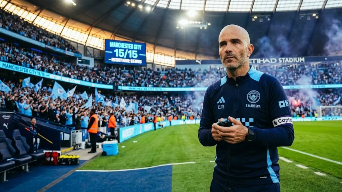 Enzo Maresca's effect: New Man City coach matches historic Pep Guardiola record