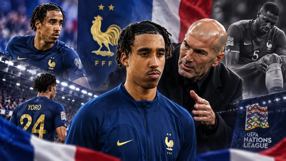 Leni Yoro called up to France national team by Zinedine Zidane