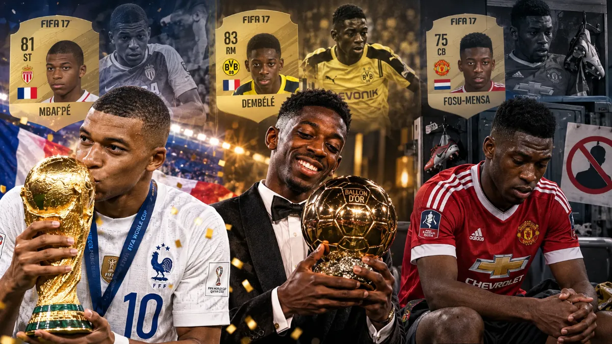 From Mbappe to Barco: what happened to FIFA 17's top talents?