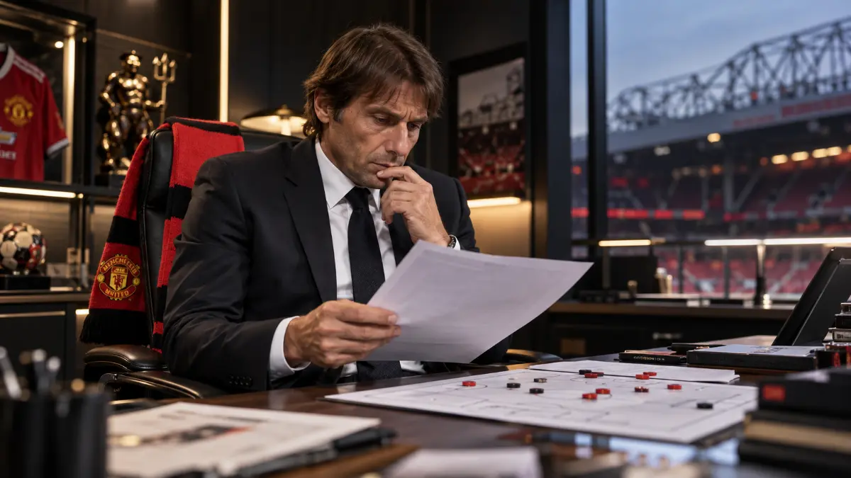 Manchester United establish first contact with Antonio Conte amid pressure on Carrick