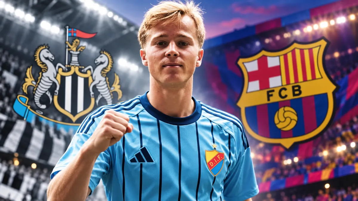 Newcastle and Barcelona are tracking the best assistant in the Swedish league