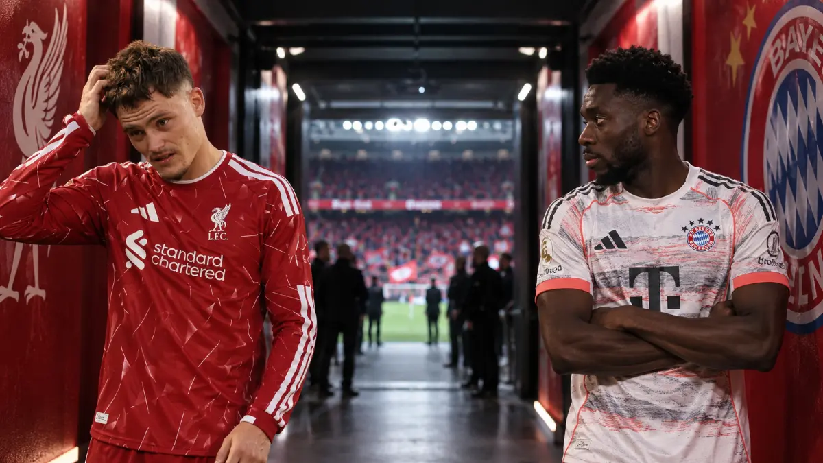 Bayern could offer Alphonso Davies to Liverpool in Florian Wirtz deal