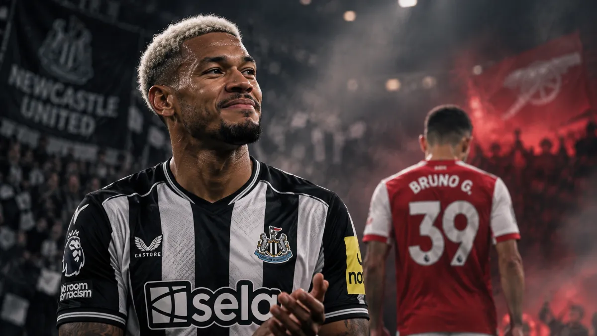 Joelinton promises warm reception for Guimaraes at St. James' Park