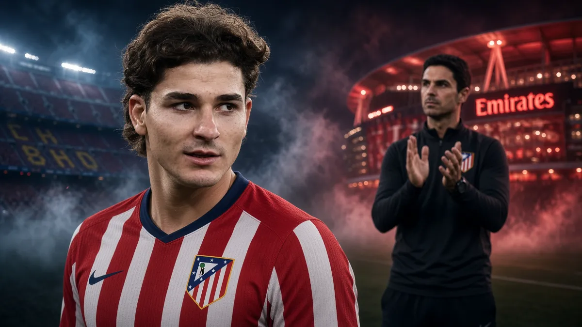 Chance for Arsenal as Barcelona drop interest in Julian Alvarez
