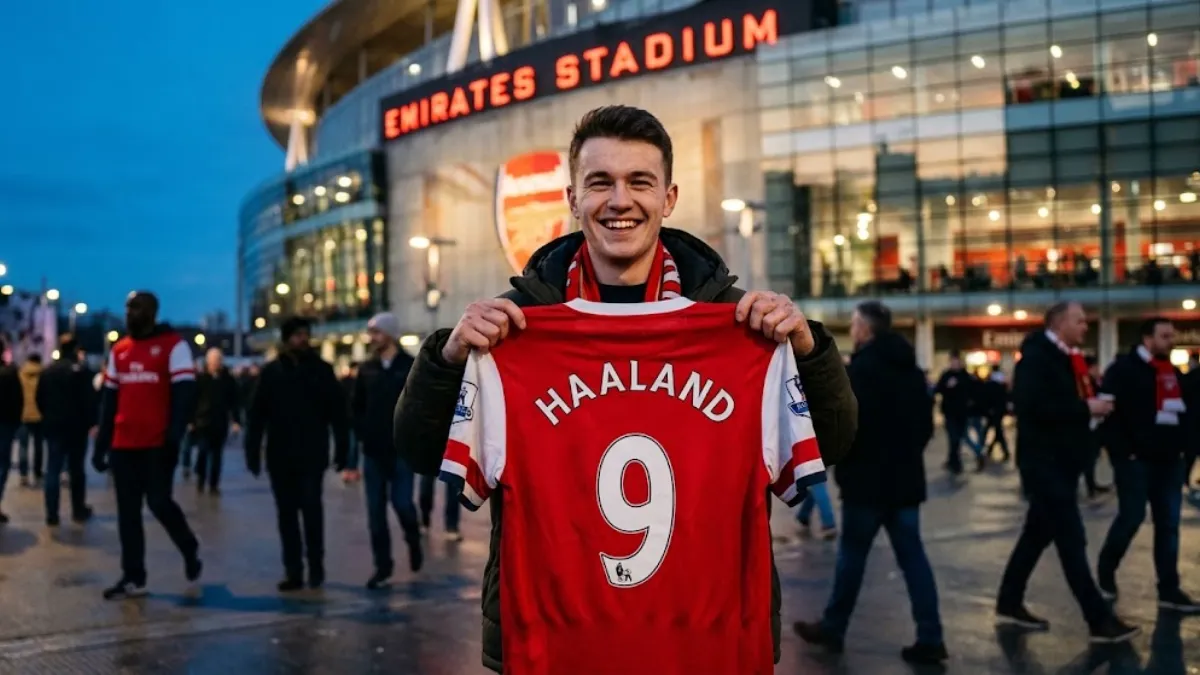 Arsenal fans call for Erling Haaland to come home after Manchester City verdict