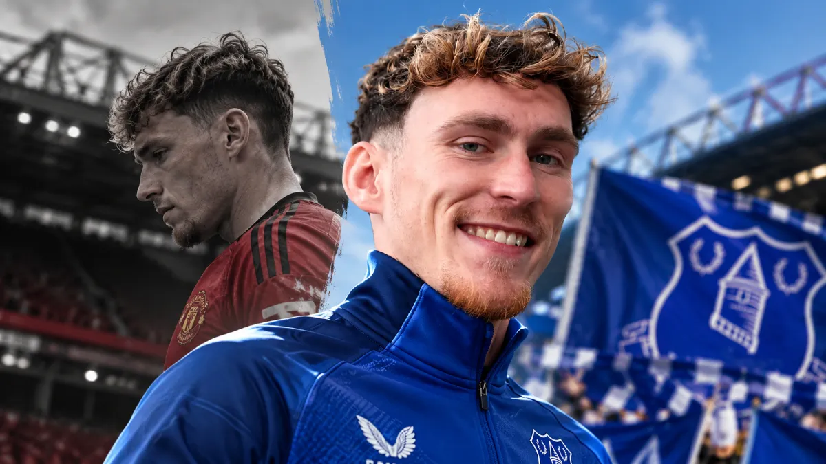James Garner is happy he left Manchester United for Everton