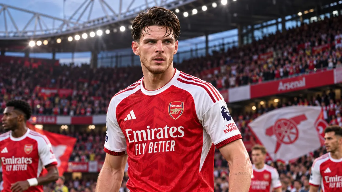 Arsenal kick off contract talks with Declan Rice