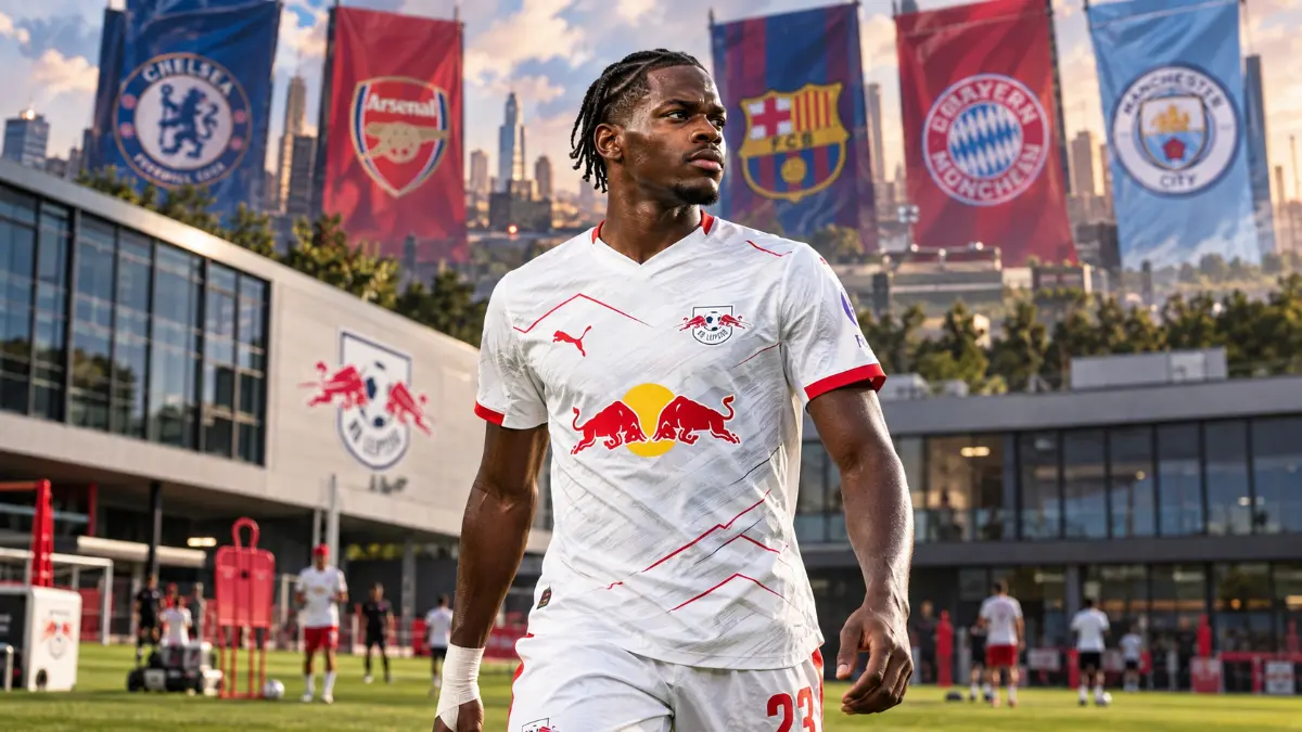 Chelsea joins the race for Castello Lukeba: €80m release clause at Leipzig