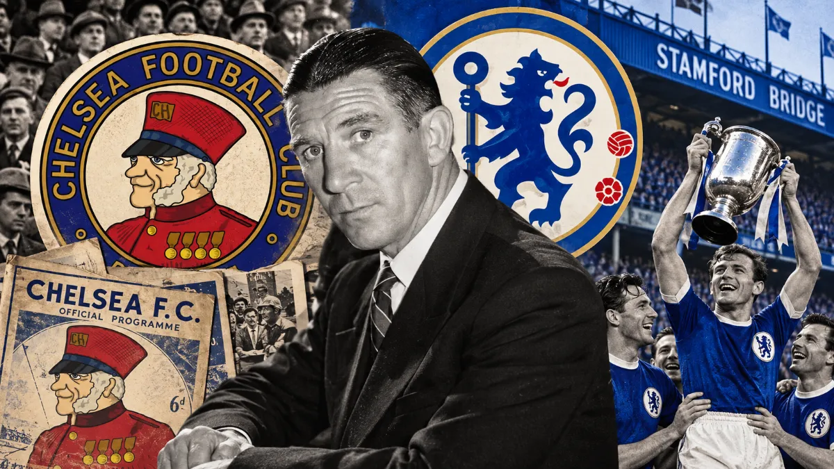 How a pensioner bowed out for Chelsea's famous lion as the club became champions
