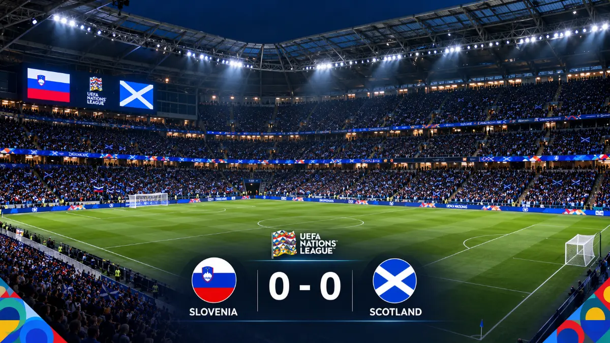 Slovenia and Scotland start Nations League campaign with stalemate