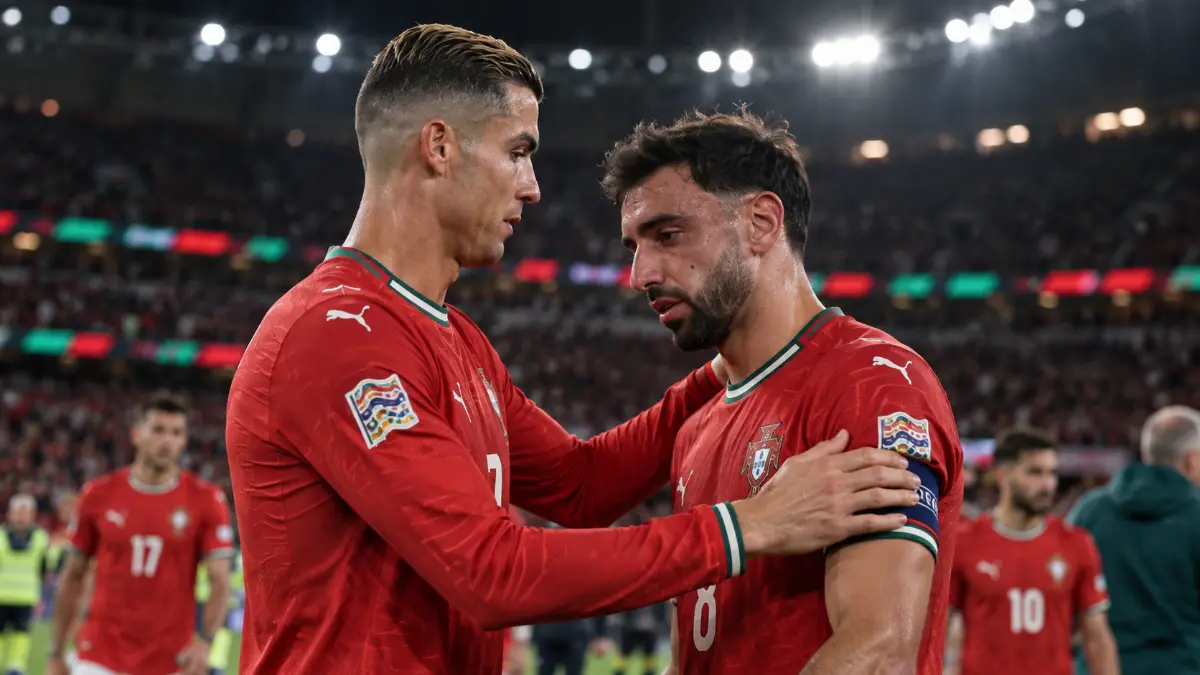 Bruno Fernandes could miss Portugal match against Norway