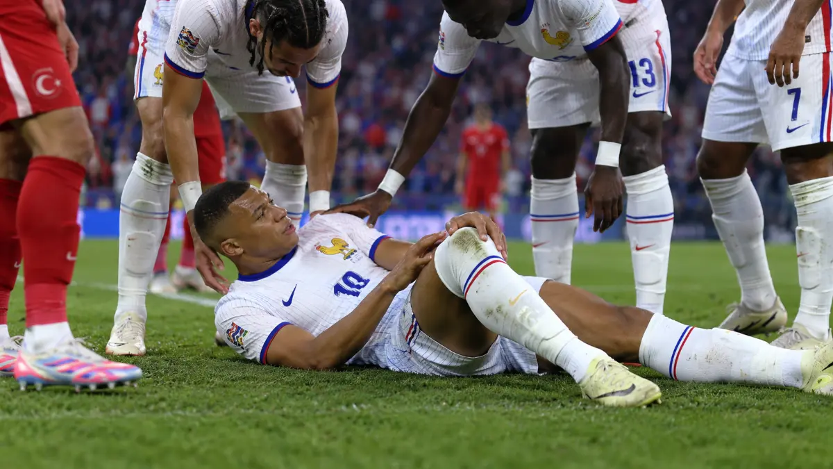 Kylian Mbappe suffers injury: Real Madrid await MRI results