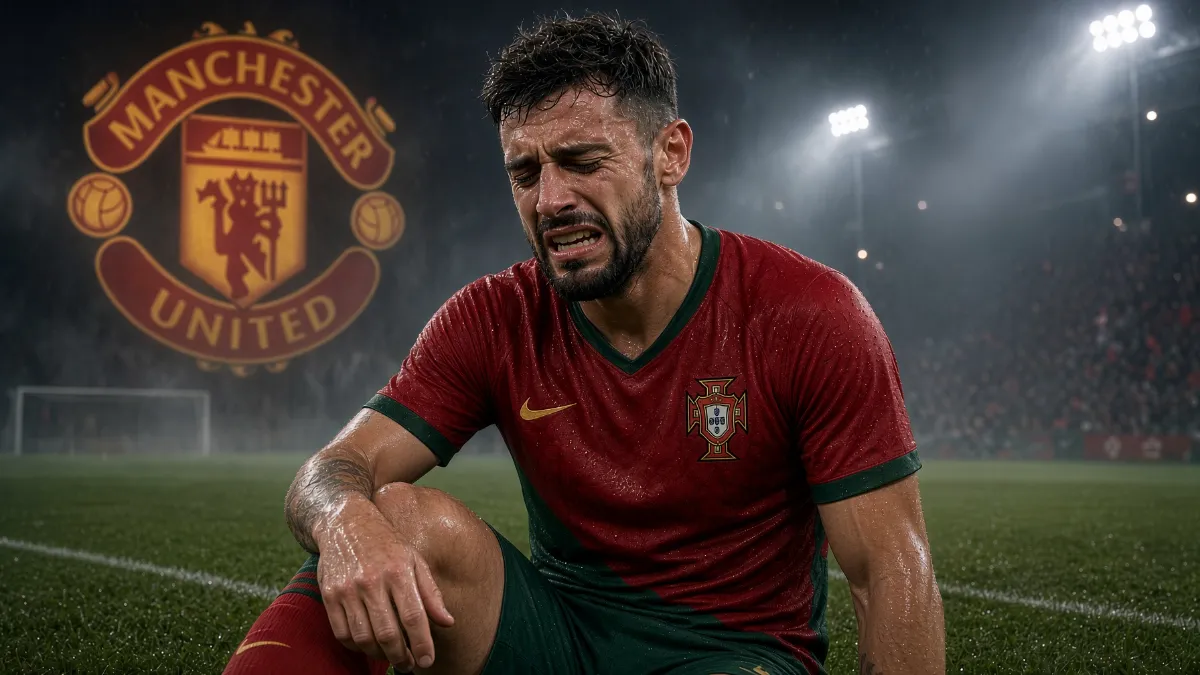 Bruno Fernandes could miss Portugal's clash with Norway due to injury