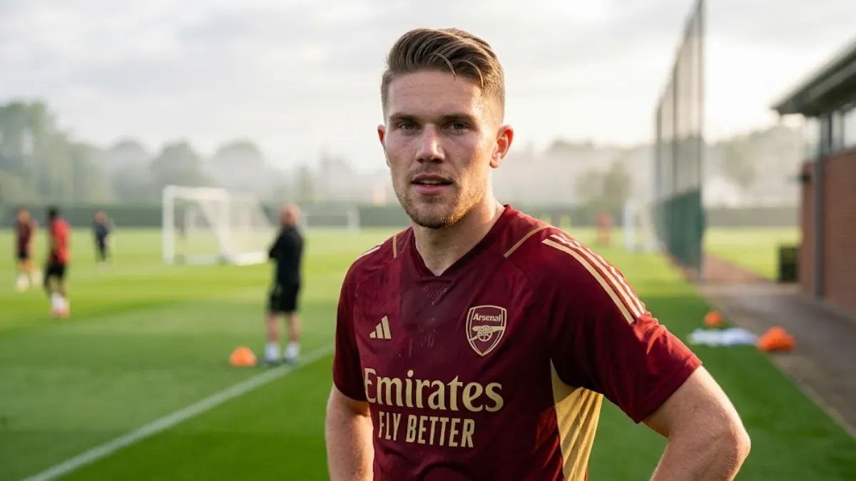 Viktor Djekeres has put transfer rumours to rest: 'My decision to stay at Arsenal was never in doubt'