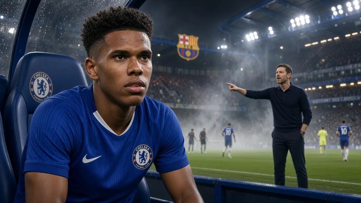 Estevao unhappy with his role at Chelsea as Barcelona keep an eye on him