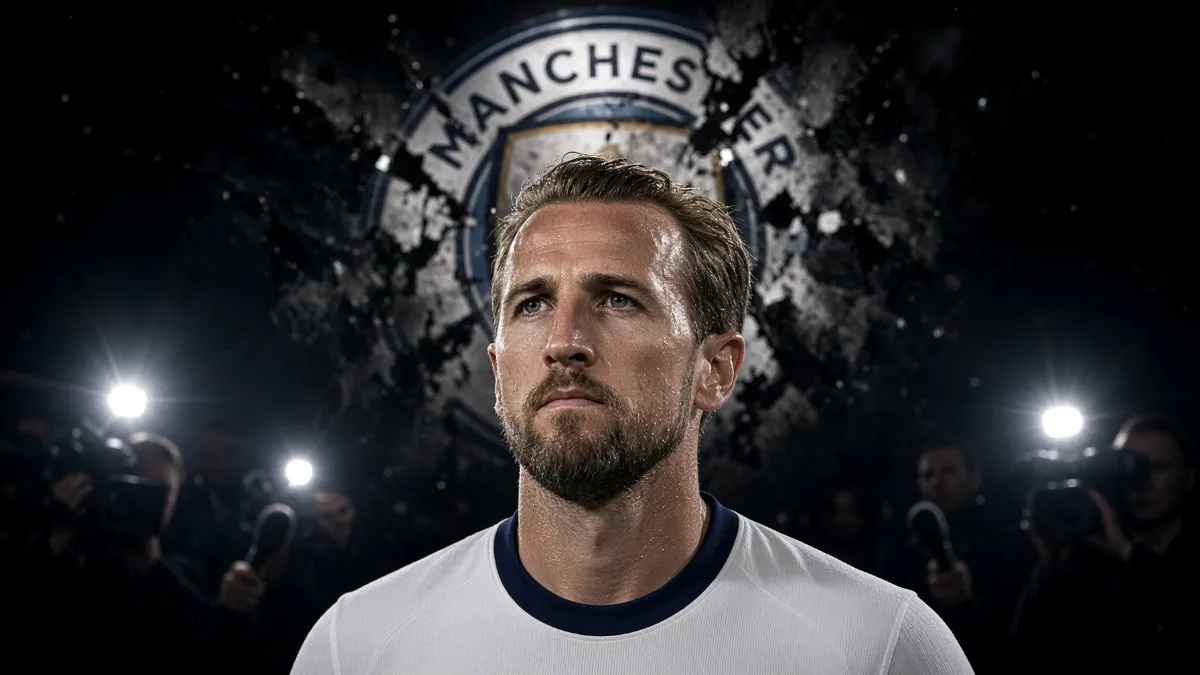 Kane discusses Manchester City's court case and England's defeat to Spain
