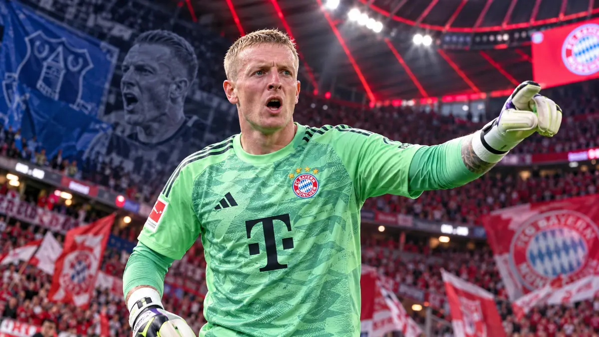 Bayern are weighing up a move for Jordan Pickford as Manuel Neuer's replacement