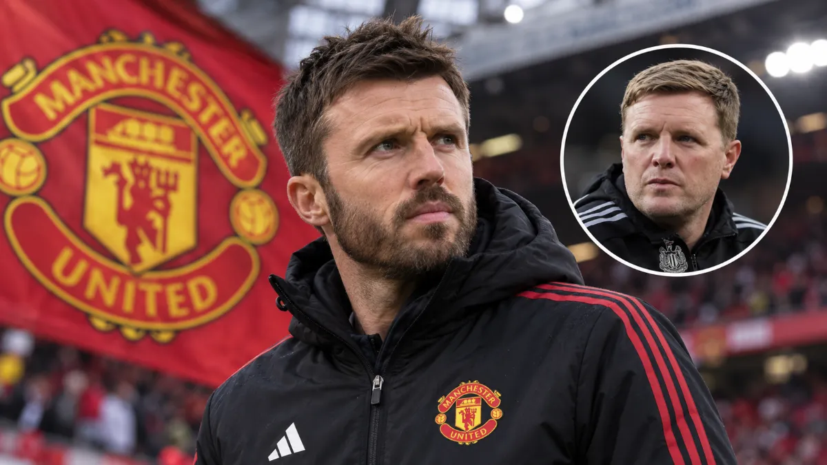 Manchester United may consider Eddie Howe if Michael Carrick's results don't improve