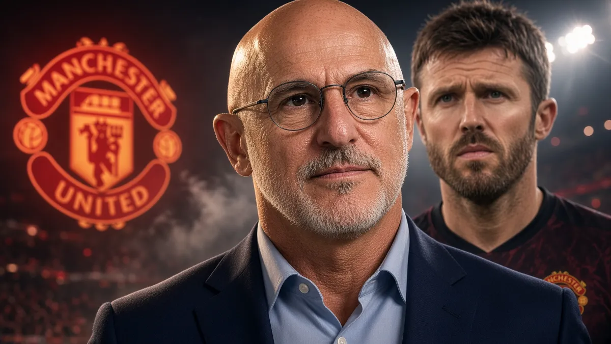 Manchester United are eyeing Luis de la Fuente as possible replacement for Carrick