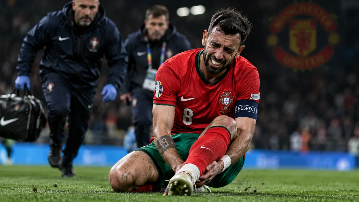 Bruno Fernandes suffers injury on international duty