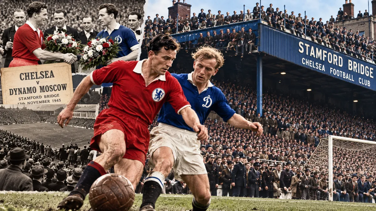 Chelsea and Dynamo: the day over 100,000 fans stormed Stamford Bridge
