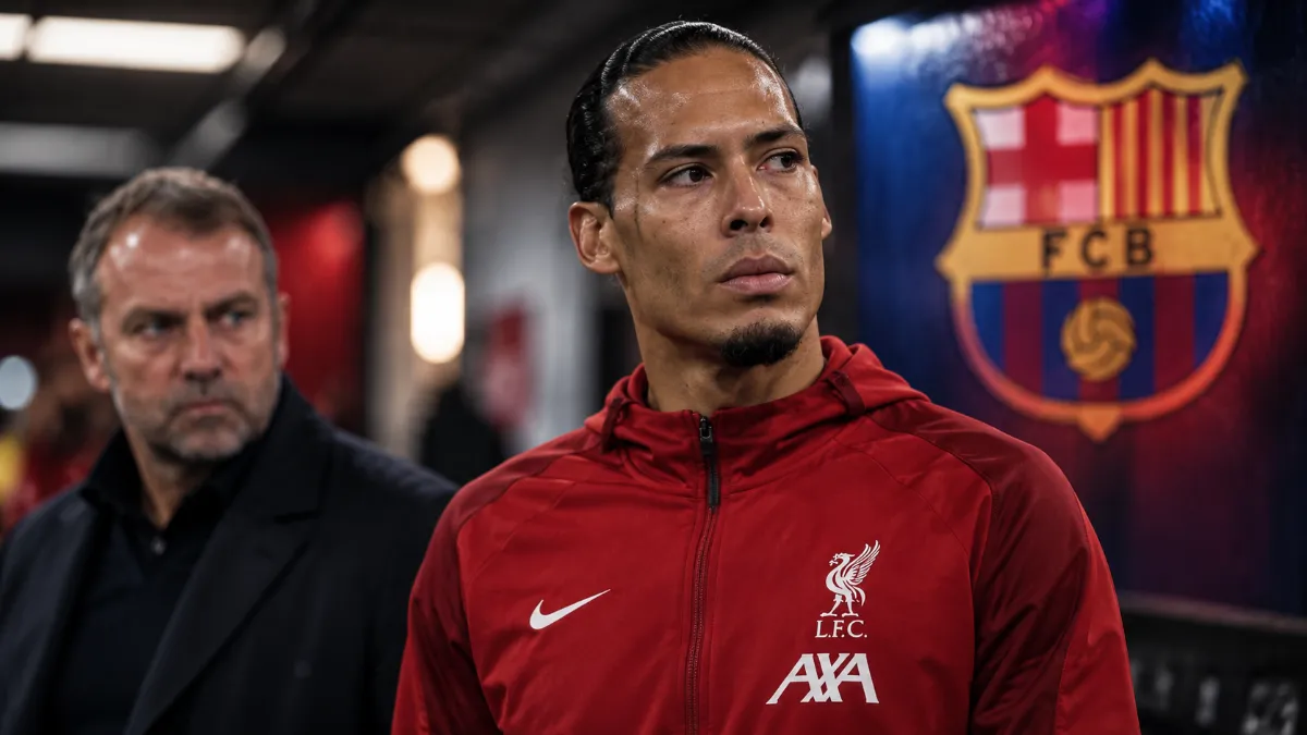 Virgil van Dijk offers his services to Barcelona