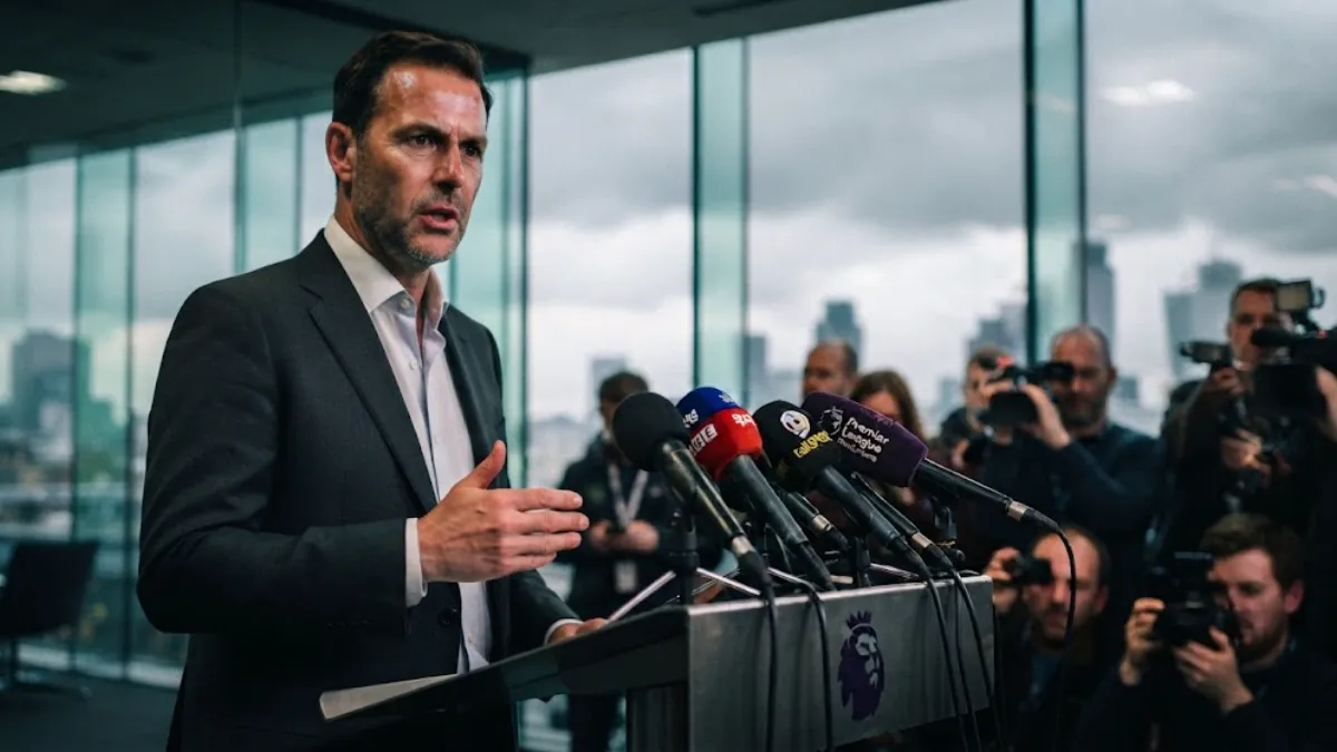 Richard Masters calls Manchester City case the most significant in Premier League history