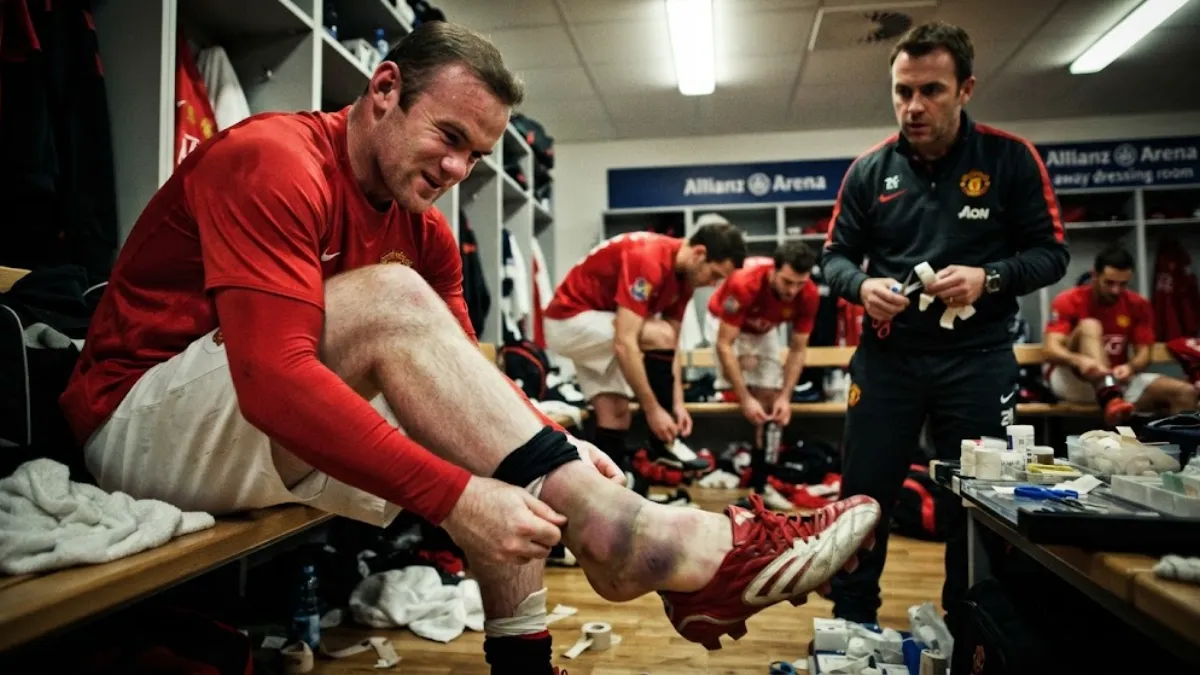 Wayne Rooney recalls how Alex Ferguson asked him to play injured against Bayern Munich