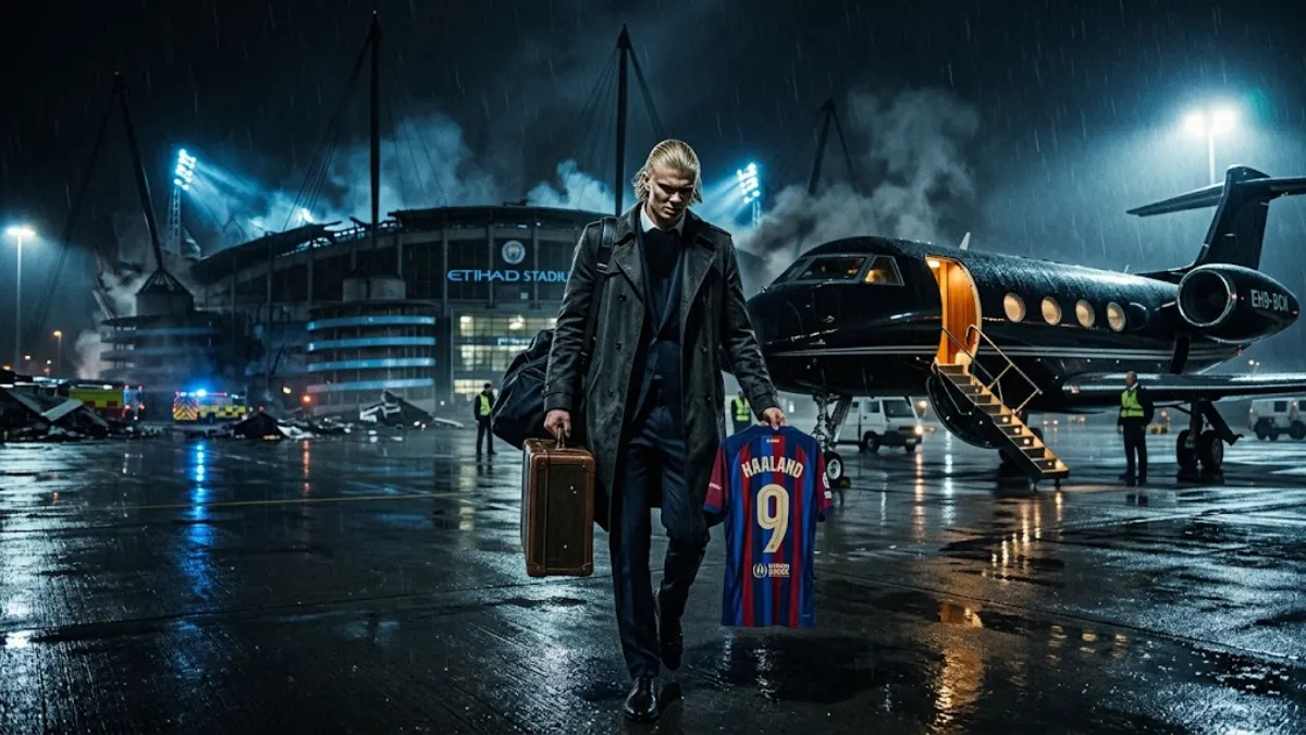Erling Haaland's entourage reaches out to Barcelona regarding potential transfer