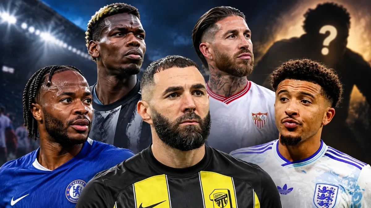 Benzema, Pogba, Sancho and Ramos: the best free agents right now