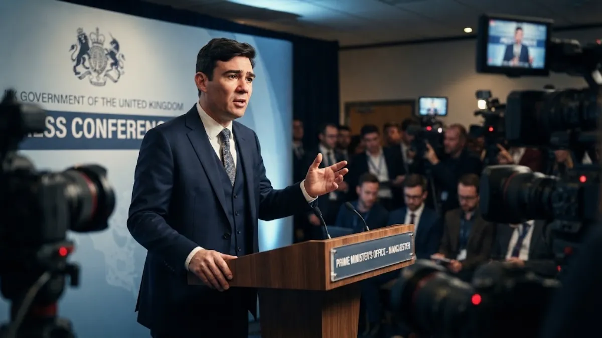 Andy Burnham's connection to Manchester City and their Abu Dhabi owners