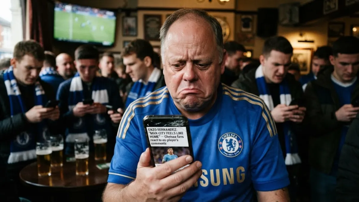 Enzo Fernandez sparks outrage among Chelsea fans over comments about Manchester City