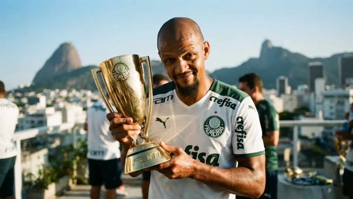 Felipe Melo jokingly demands Manchester City be stripped of club world cup title