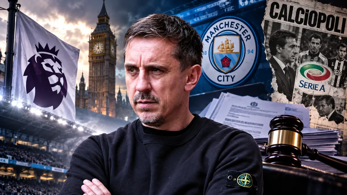 Gary Neville fears Manchester City's case could tarnish Premier League's reputation