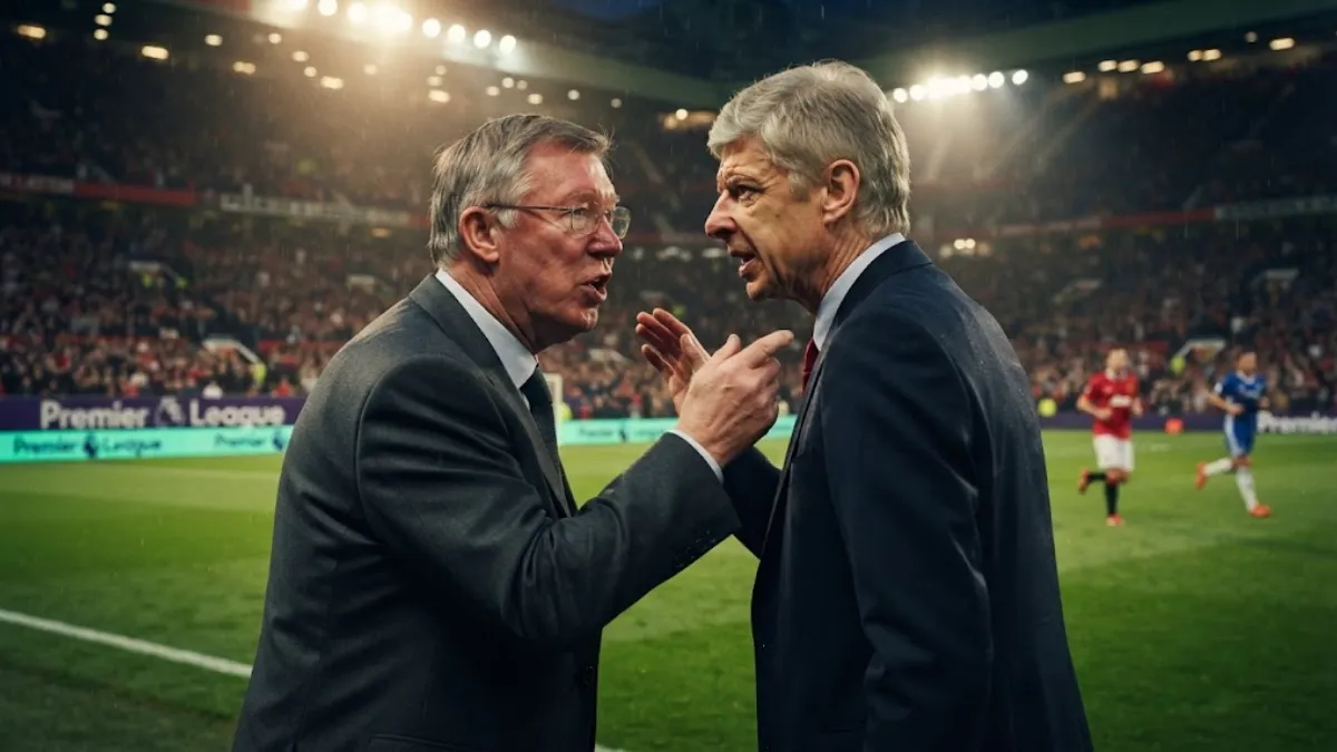How Arsene Wenger's phrase about the 'most beautiful wife' infuriated Alex Ferguson