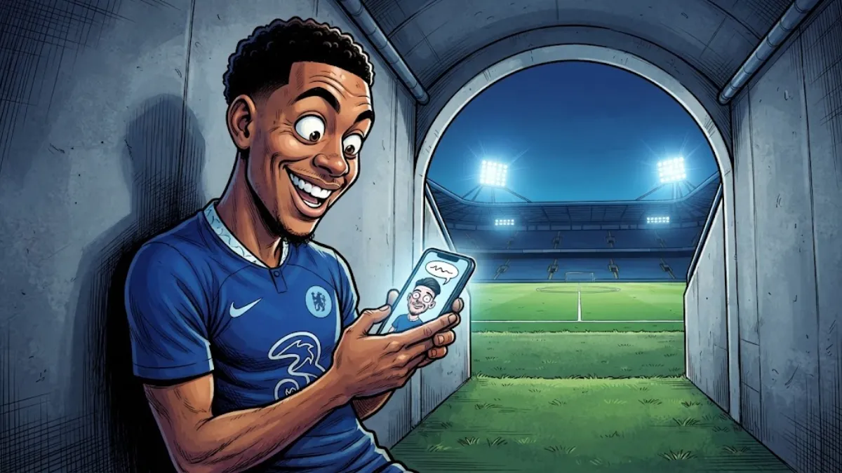 Morgan Rogers reacts to viral AI video featuring 'punch' on Declan Rice