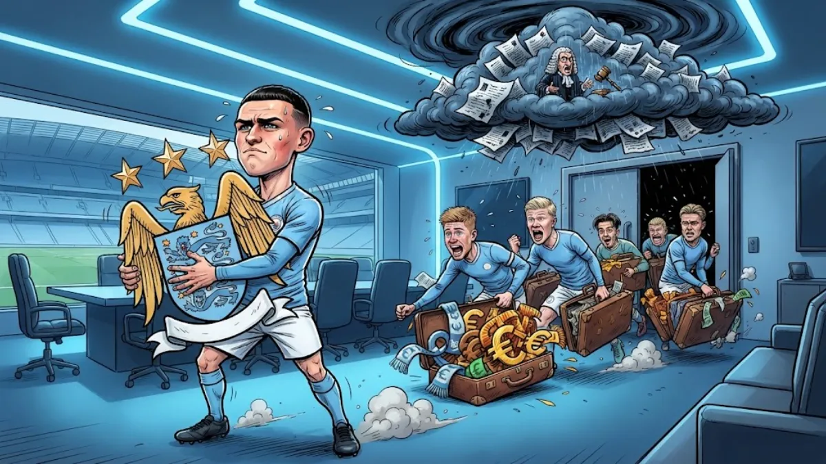 Manchester City face financial crisis if relegated