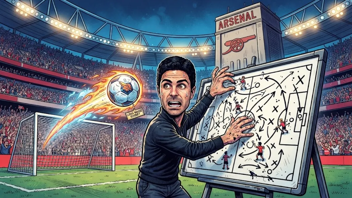 Defeat to Brighton exposes Arsenal's vulnerability to long-range shots