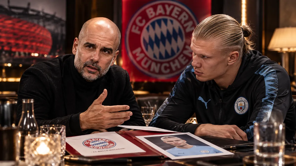 Bayern's secret meeting with Guardiola and the Haaland transfer: what are they plotting?