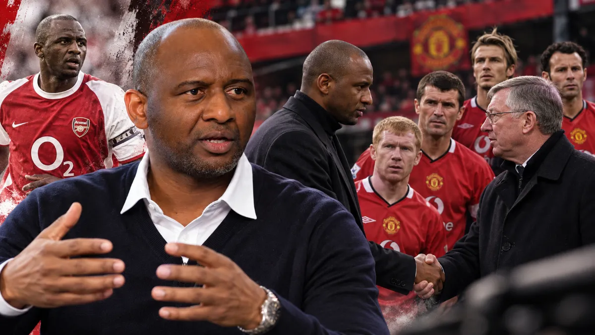 Patrick Vieira reveals how he turned down Alex Ferguson and Manchester United