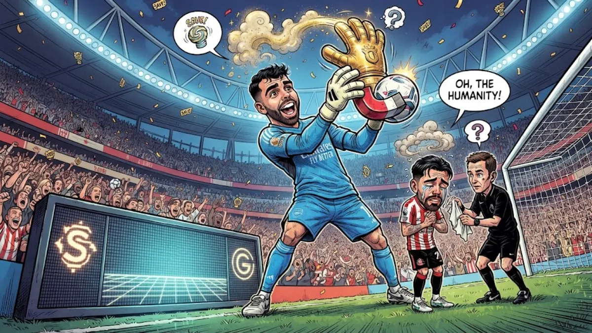 David Raya named save of the month in the Premier League