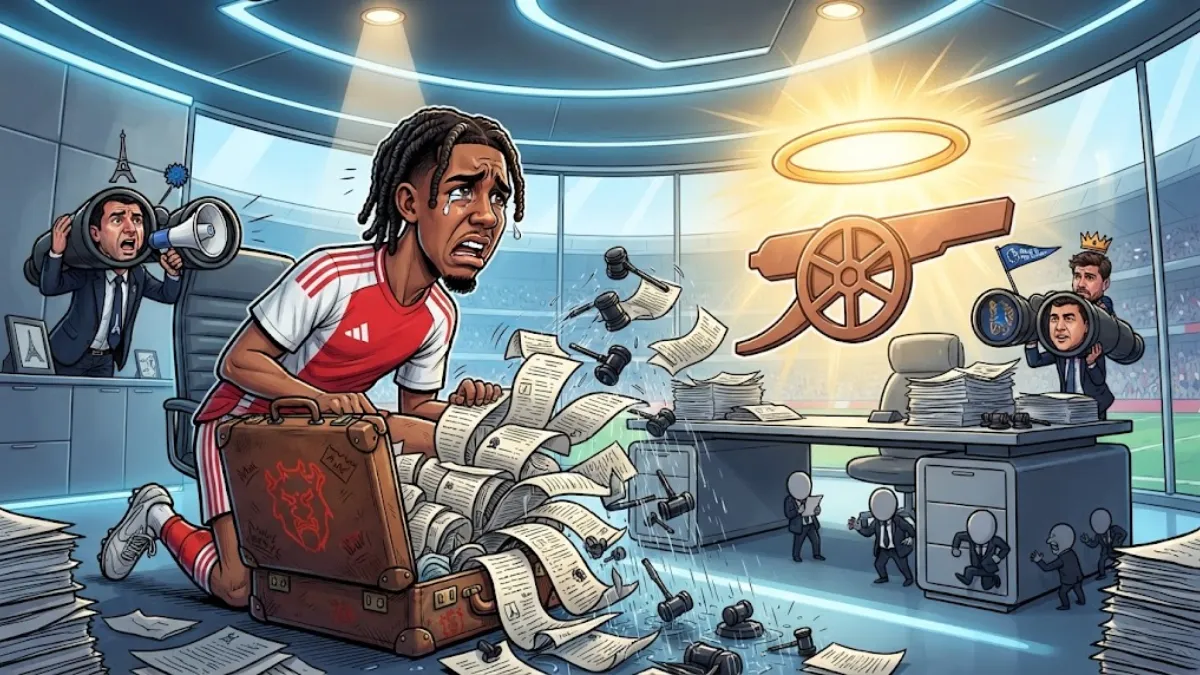 Arsenal eyeing frustrated Manchester United defender Leni Yoro
